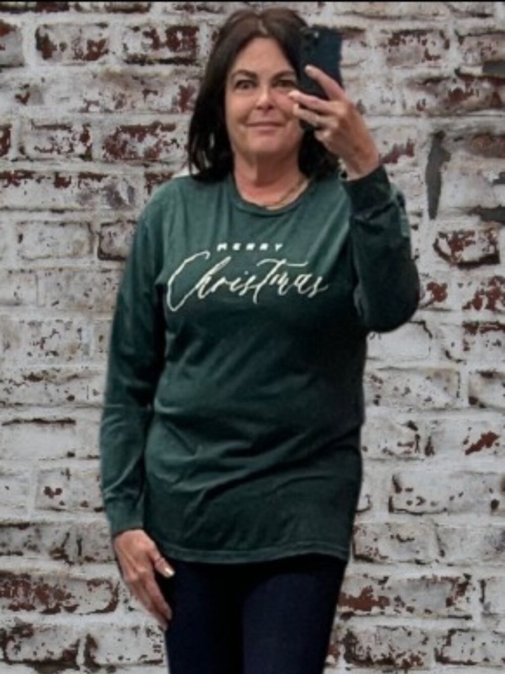 Merry Christmas Long Sleeve Tee